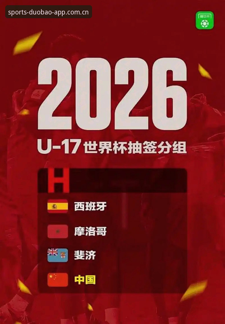 中国队vs西班牙队与摩洛哥队：U17世界杯抽签结果深度解析——多宝体育平台用户观赛体验对比